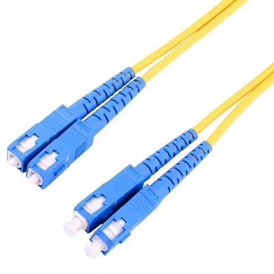 購入 SC/UPC-SC/UPC シングルモードデュプレックス光ファイバーパッチコード LSZH 2.0mm オンライン製造