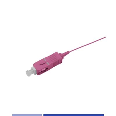 買う SC UPC マルチモードOM4 光ファイバーピッグテイル LSZH 1m オンライン製造