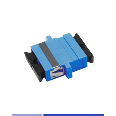 購入 光ファイバーアダプター シングルモードSC/UPCデュプレックス光学カップラー フレンズ 青 オンライン製造