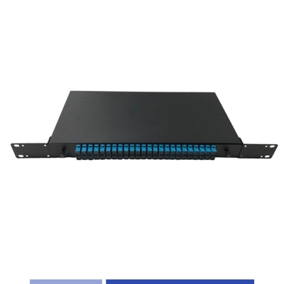 購入 光ファイバーパッチパネル 24ポートSCデュプレックス 19