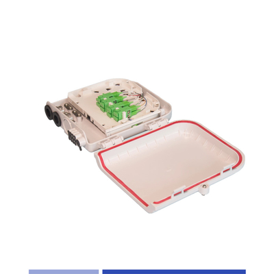 購入 8 ポート ファイバー オプティック 配送 ボックス LC/SC ファイバー 終結 ボックス 壁掛け コンパクト オンライン製造