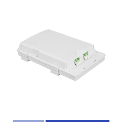 購入 2 ポート ファイバー オプティック 端末 ボックス 2 コア LC SC アダプタ 高精度 オンライン製造
