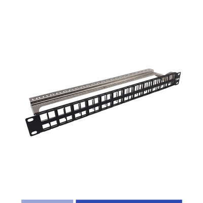 購入 1U 48ポート モジュラルのパッチパネル Cat.6/Cat6A ジャックにシールド オンライン製造