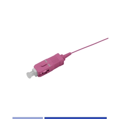 耐腐食性 SC UPC マルチモード OM4 SC ピッグテイル 125um LSZH 1m ピッグテイル