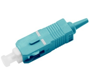 OM3 マルチモード SC UPC ファイバーコネクタ シンプル 0.9mm ファイバーオプティックコネクタ