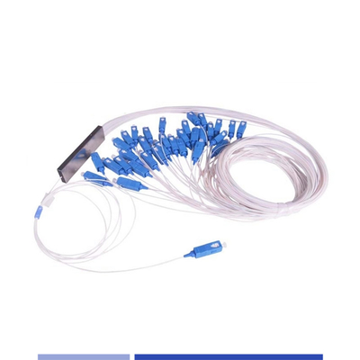 ミニモジュール 光ファイバー PLC スプリッタ ブロックレス SC/UPC シングルモード 900μM 1x16