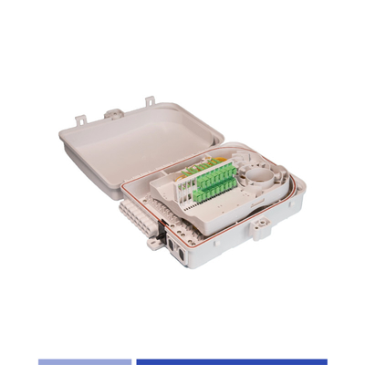 24 ポート終了ボックス 光ファイバー SC ABS プラスチック シンプル アダプター 24 コー